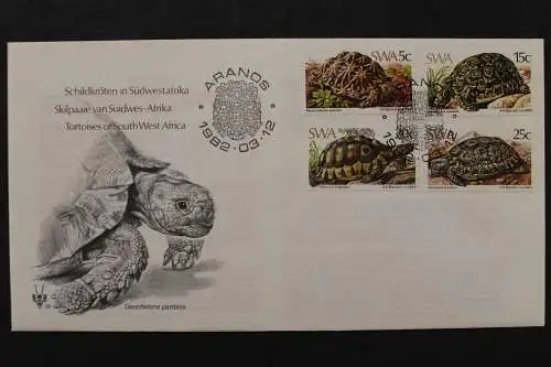 Südwestafrika, MiNr. 516-519, FDC - 208112