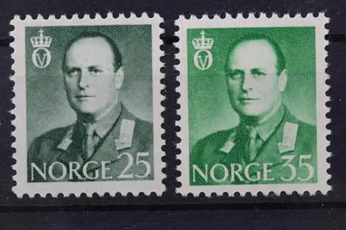 Norwegen, MiNr. 471 + 472, postfrisch - 205598