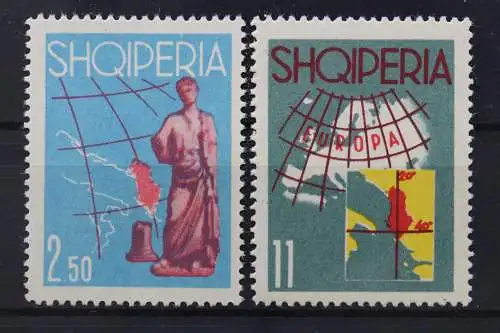 Albanien, MiNr. 685 + 686, postfrisch - 208832