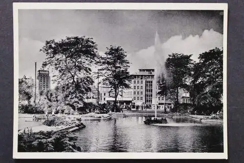 Köln 1950, Ebert-Platz, Springbrunnen - 422852