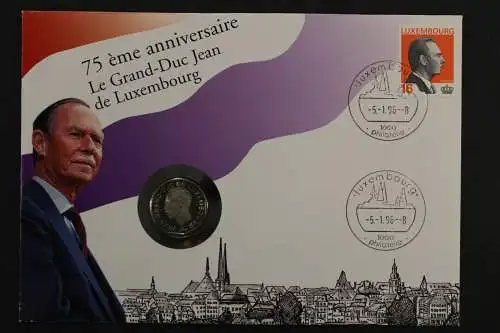 Luxemburg, Jean, 1996, Numisbrief - 207421