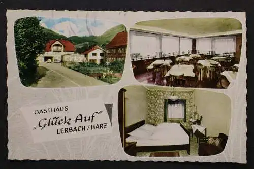 Lerbach, Harz, Gasthaus "Glück Auf", Inh. Erika Joost, 2 Innenansichten - 423542