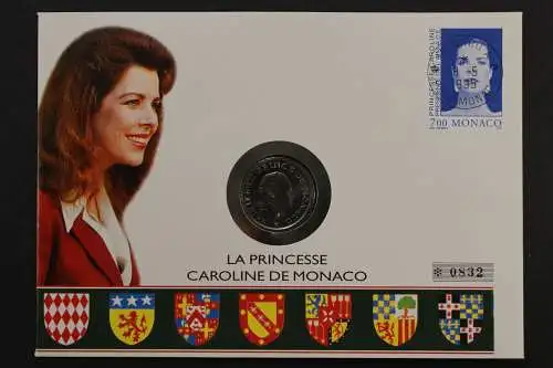 Monaco. Caroline, 1995, Numisbrief - 207447