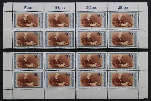 Deutschland (BRD), MiNr. 1122 Viererblock alle 4 Ecken, postfrisch - 207512