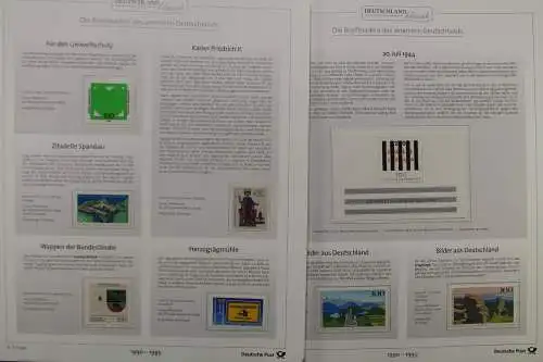 Deutschland (BRD) 1990-1995 postfrisch im Leuchtturm Klassik-Vordruckalbum - 707528