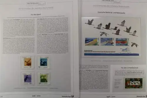 Deutschland (BRD) 1996-2002 postfrisch im Leuchtturm Klassik-Vordruckalbum - 707529