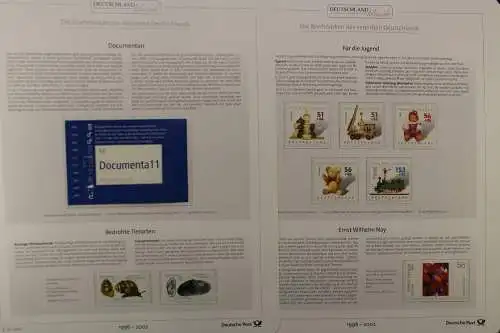Deutschland (BRD) 1996-2002 postfrisch im Leuchtturm Klassik-Vordruckalbum - 707529