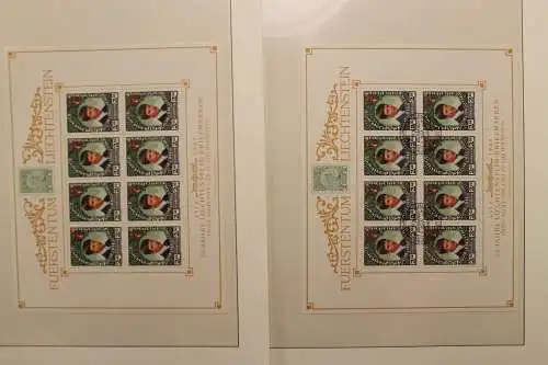 Liechtenstein Kleinbögen-Sammlung 1973-1998 - 707677