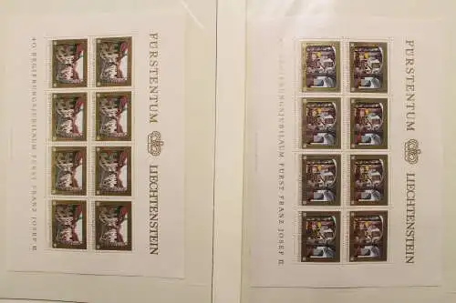 Liechtenstein Kleinbögen-Sammlung 1973-1998 - 707677