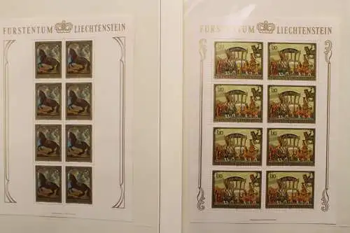 Liechtenstein Kleinbögen-Sammlung 1973-1998 - 707677