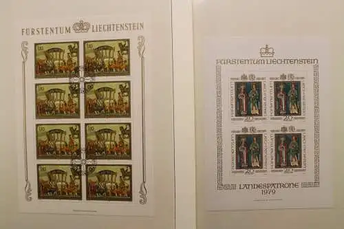 Liechtenstein Kleinbögen-Sammlung 1973-1998 - 707677