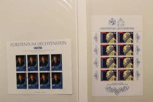 Liechtenstein Kleinbögen-Sammlung 1973-1998 - 707677