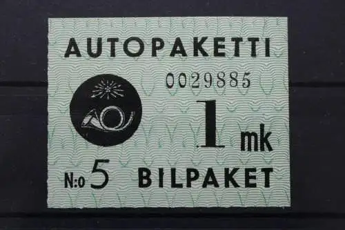 Finnland Autopaketmarken, MiNr. 1, postfrisch - 209634