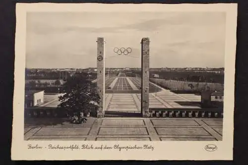 Berlin Reichssportfeld, Blick auf den Olympischen Platz - 422858