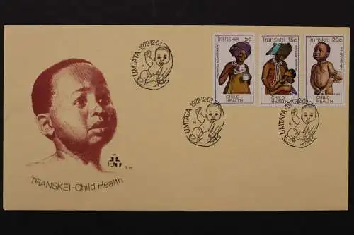 Transkei, MiNr. 62-64, FDC - 207952