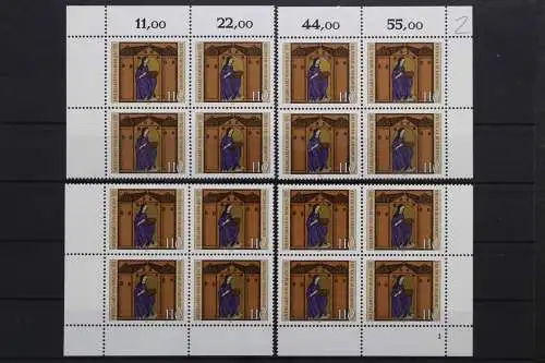 Deutschland (BRD), MiNr. 1018 Viererblock alle 4 Ecken FN 1, postfrisch - 207538