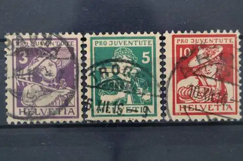 Schweiz, MiNr. 130-132, gestempelt - 208562