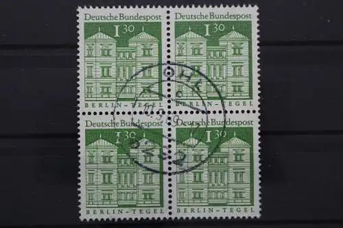 Deutschland (BRD), MiNr. 502 Viererblock, gestempelt - 210714