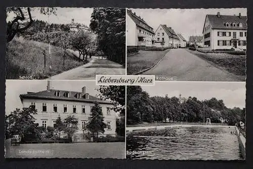 Liebenburg/Harz, Schloß, Rathaus, Landesschulheim, Badeanstalt - 423839