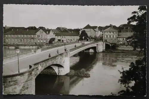 Witzenhausen, Blick auf die Werrabrücke - 423601