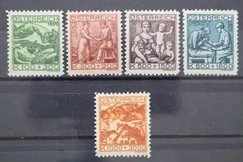 Österreich, MiNr. 442-446, postfrisch - 211207