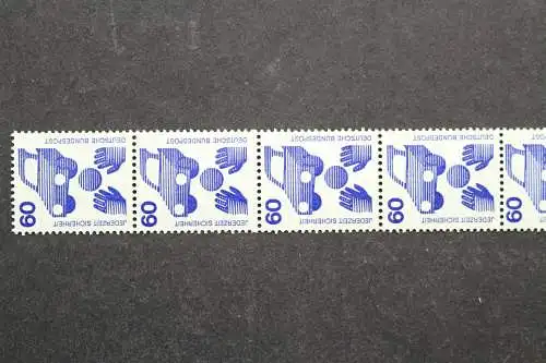 Deutschland (BRD), MiNr. 701 R, 20er Streifen, postfrisch - 662385M