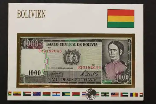 Bolivien, Banknotenbrief - 662586