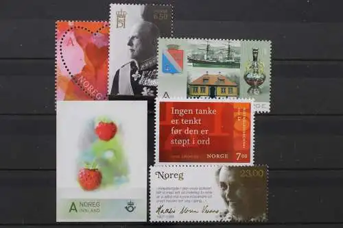 Norwegen, MiNr. 1598,1606,1609,1623,1624,1629, postfrisch - 211513