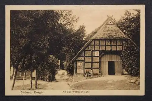 Achim, Badener Bergen, an der Wolfsschlucht - 423899