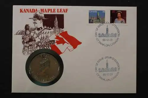 Canada, Numisbrief, Maple Leaf 1989, 29.12.1988 - 662634