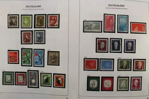 DDR 1949-1975, überwiegend gestempelte Sammlung - 707586