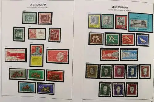 DDR 1949-1975, überwiegend gestempelte Sammlung - 707586