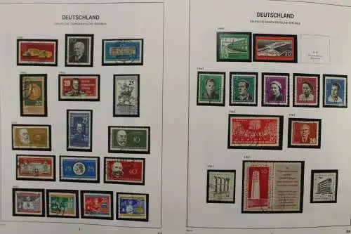 DDR 1949-1975, überwiegend gestempelte Sammlung - 707586