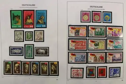 DDR 1949-1975, überwiegend gestempelte Sammlung - 707586