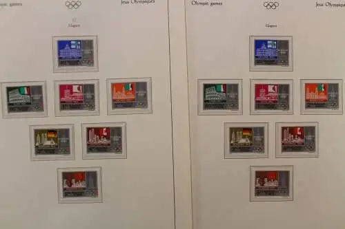 Olympische Spiele 1980, postfrische Sammlung im Vordruckalbum - 707736