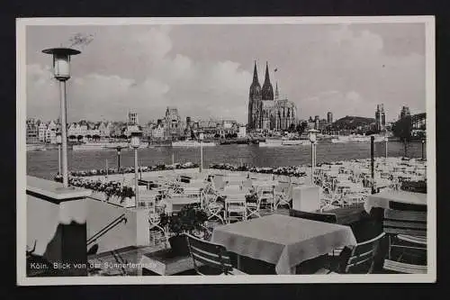 Köln, Blick von der Sünerterrasse, Dom - 423281