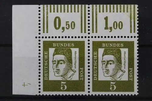 Deutschland (BRD), MiNr. 347 x Ecke links oben DZ 4, postfrisch - 210257