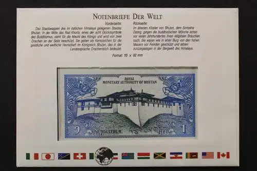 Bhutan, Banknotenbrief - 662627