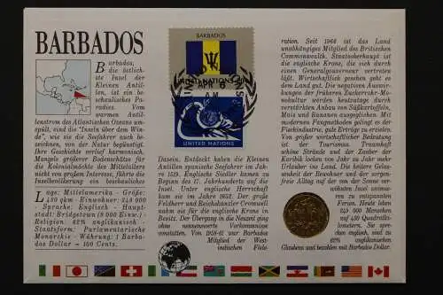 Barbados, Fisch, Numisbrief vom 5.3.1987 - 662691