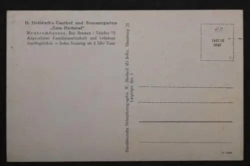 Neubruchhausen, D. Holldorb's Gasthaus und Sommergarten - 424239