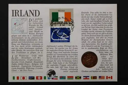 Irland, Hund, Numisbrief vom 1.10.1987 - 662726