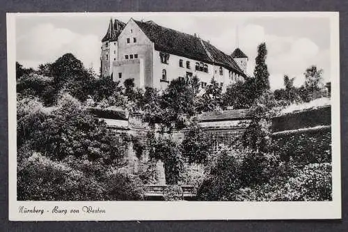 Nürnberg, Burg von Westen - 424270