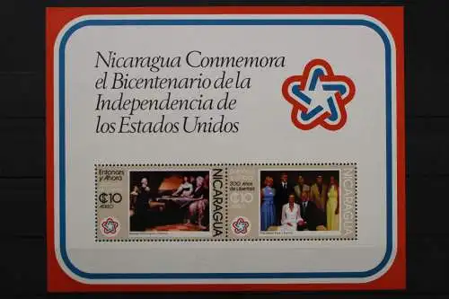 Nicaragua, MiNr. Block 93, postfrisch - 212058