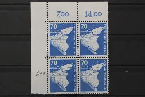 Deutschland (BRD), MiNr. 852 Viererblock Ecke links oben, postfrisch - 210183