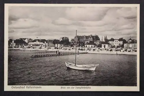 Ostseebad Kellenhusen, Blick von der Dampferbrücke - 424096