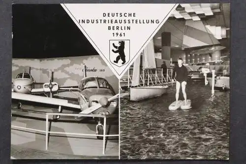 Berlin, Deutsche Industrieausstellung 1961, Flugzeug - 423682