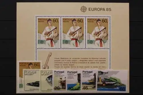 Madeira, MiNr. 97-103, Jahrgang 1985, postfrisch - 212326