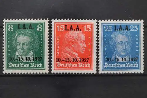 Deutsches Reich, MiNr. 407-409, postfrisch - 212349