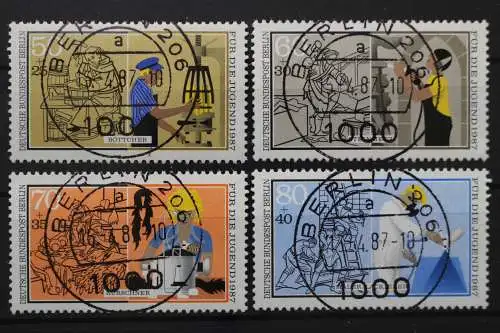 Berlin, MiNr. 780-783, zentrisch Berlin 206, gestempelt - 212551