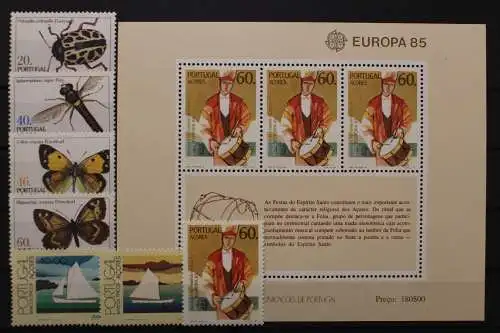 Azoren, MiNr. 369-375, Jahrgang 1985, postfrisch - 212284